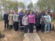 В Праздник труда городокчане символично продолжили акцию «Лучшие люди труда — родному городу»