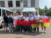 Спортивная делегация Городокского района выехала в г. Минск на открытие Национального стадиона