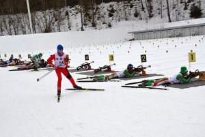 Першанство Віцебскай вобласці па бiтлону для юнакоў і дзяўчынак ва ўзросце 2004-2007 г.н. прайшло ў Гарадку
