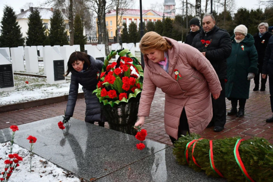 Гарадоцкі раён адзначыў 81-ю гадавіну вызвалення ад нямецка-фашысцкіх захопнікаў